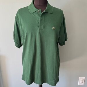 Lacoste Green 100% Cotton Polo